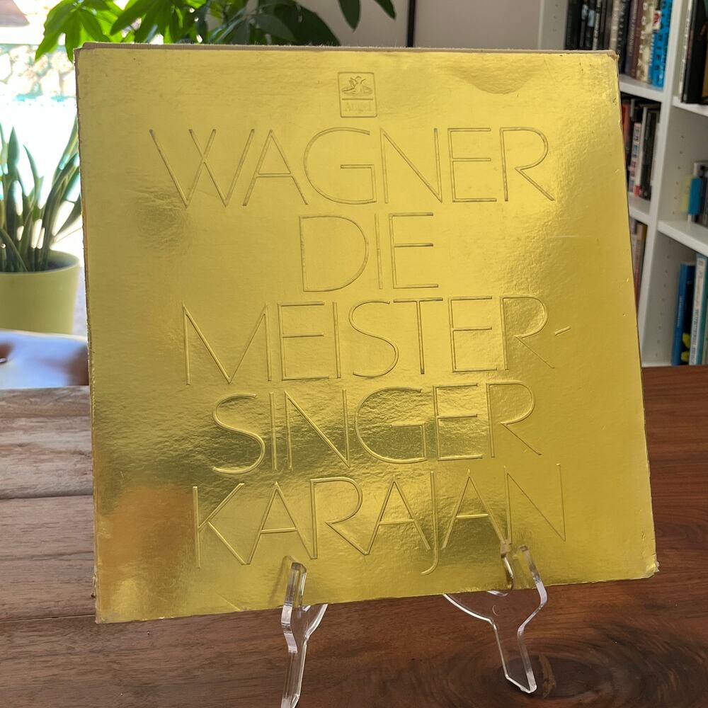 Wagner Die Meistersinger Karajan 5xVinyl LP Box Set 1973 Angel SEL-3776